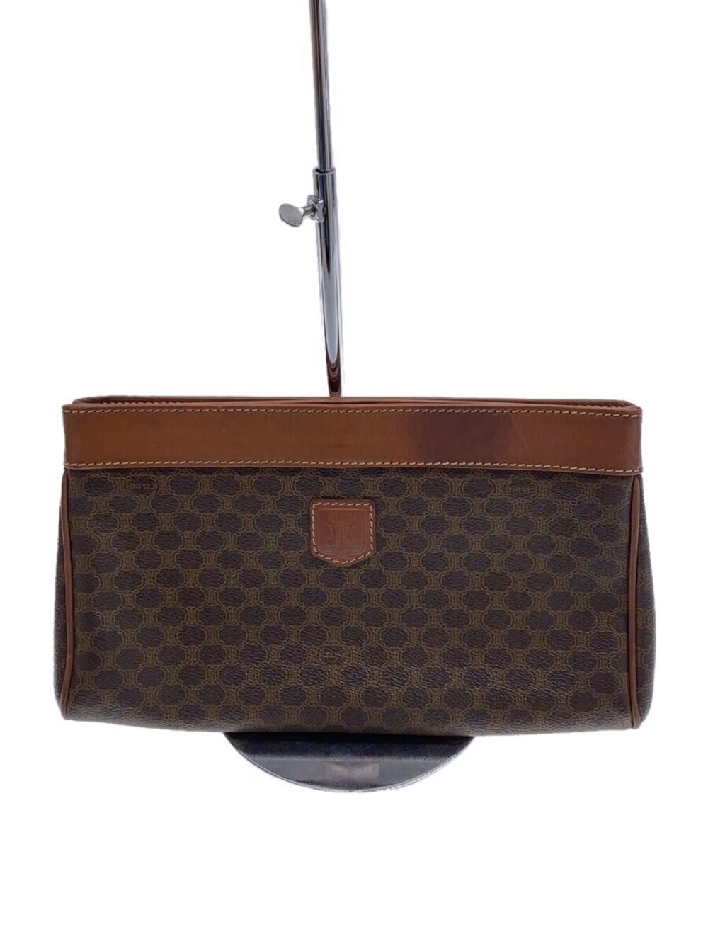 Celine Clutch Bag Brown All over